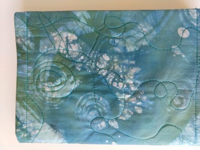 Batik on silk