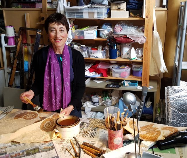 Rebecca Mason in her studio September 2019 (2)